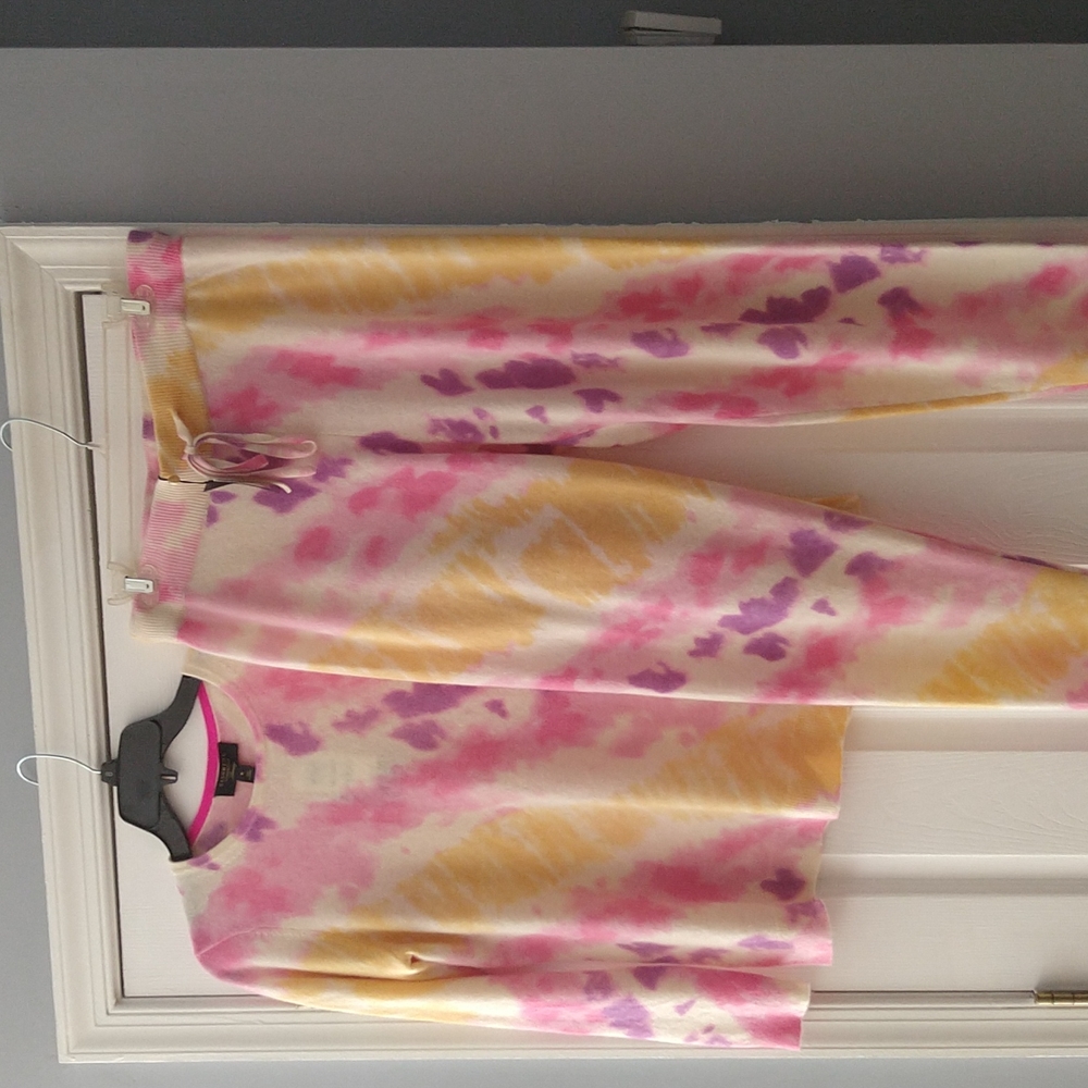 Charter Club 100% Cashmere Tie Dye pant set